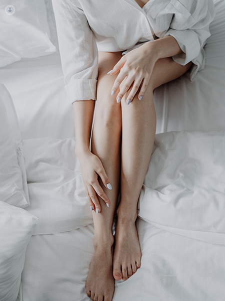gambe di una ragazza